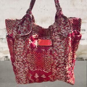 Marc By Marc Jacobs Subtle Reptile Print Tote